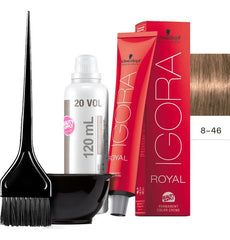Kit Tinta Igora Royal Schwarzkopf + Bowl, Oxidante Y Pincel