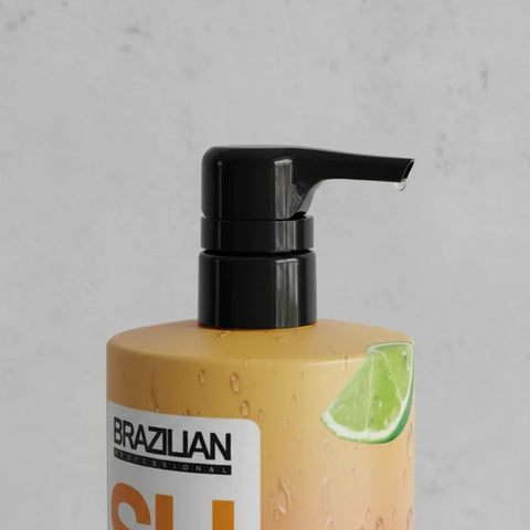 Shampoo Brazilian Para Cabellos Grasos Y Mixtos 1lt