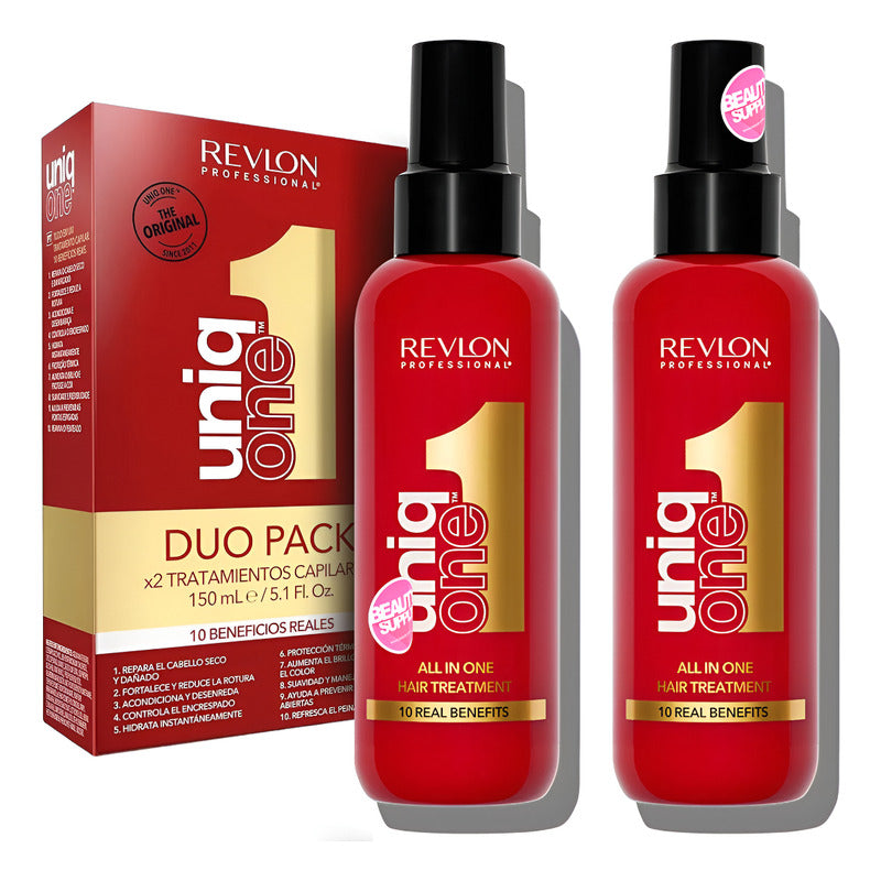 Pack Duo De Tratamiento Uniq One Revlon 150ml