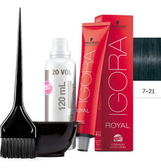 Kit Tinta Igora Royal Schwarzkopf + Bowl, Oxidante Y Pincel