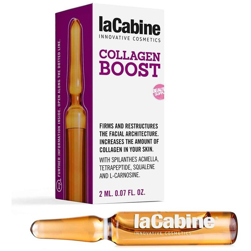Ampolla Lacabine Collagen Boost 2ml, Reafirma Y Reestructura Día/noche Todo Tipo De Piel