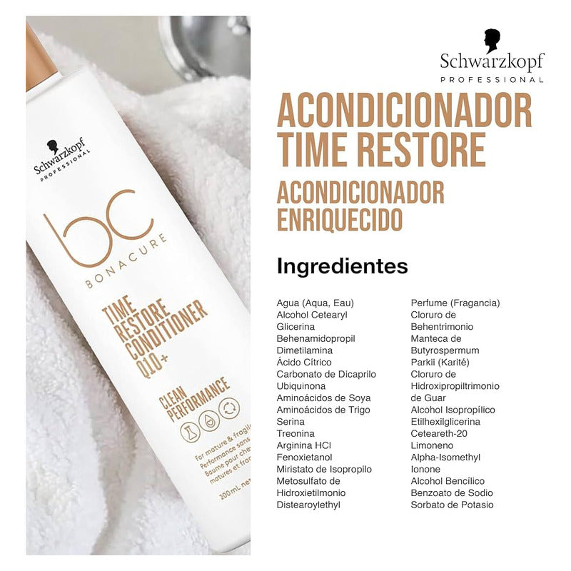 Shampoo Y Acondicionador Schwarzkopf Restore Q10