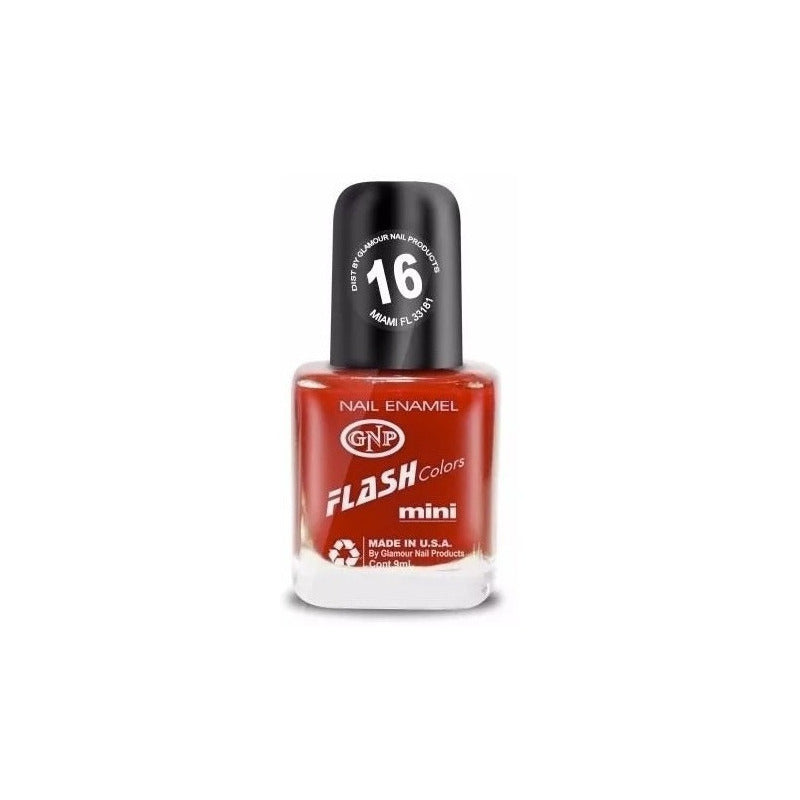 Esmalte De Uñas Americano Gnp Nro.16 Rojo Intenso Nice