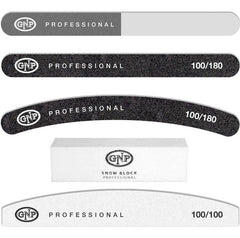 Combo 5 Limas Gnp Profesionales Para Uñas Acrílicas Gel
