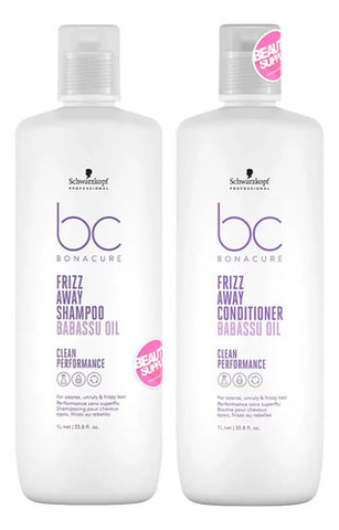 Shampoo Y Acondicionador 1lt Schwarzkopf Frizz Away