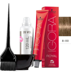 Kit Tinta Igora Royal Schwarzkopf + Bowl, Oxidante Y Pincel