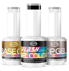Kit Esmaltes Semipermanentes Gnp 15ml 21 Free + Removedor