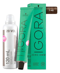 Tinta Igora Zero Amm Schwarzkopf Sin Amoniaco Y Oxidante