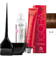 Kit Tinta Igora Royal Schwarzkopf + Bowl, Oxidante Y Pincel