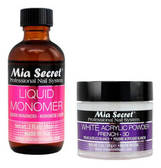 Mia Secret Liquido 59ml Y Polvo Acrilico Uñas 30gr. Nice