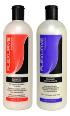 Shampoo Flexuave 1lt + Balsamo Revitalizante 1lt