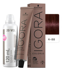 Kit Tinta Igora Color10 Schwarzkopf Con Oxidante, 10 Minutos