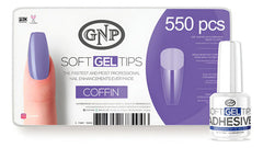 Soft Gel Tips Gnp + Adhesivo Para Tips De Gel