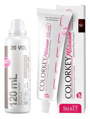 Kit De Tinta Silkey Profesional Colorkey 120g Y Oxidante