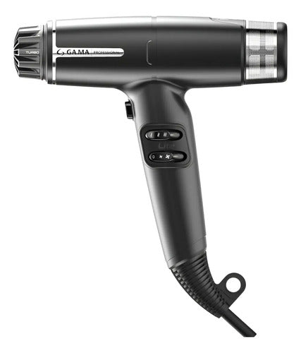 Secador De Pelo Gama Professional Iq Lite Max Iónico De 1500 W Negro
