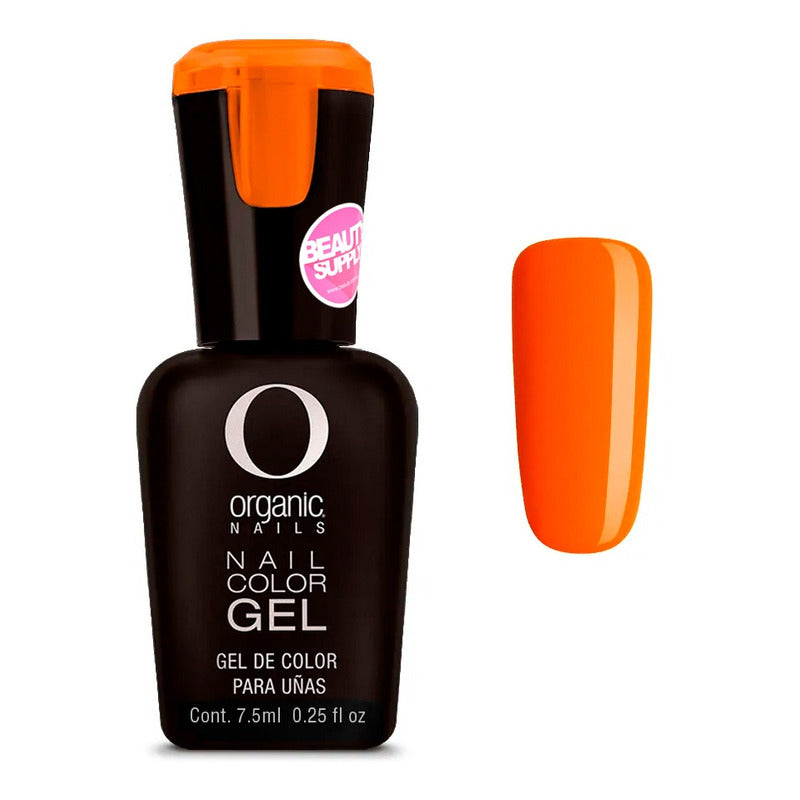 Esmalte Semipermanente Organic De 7.5ml 129 Tangerine