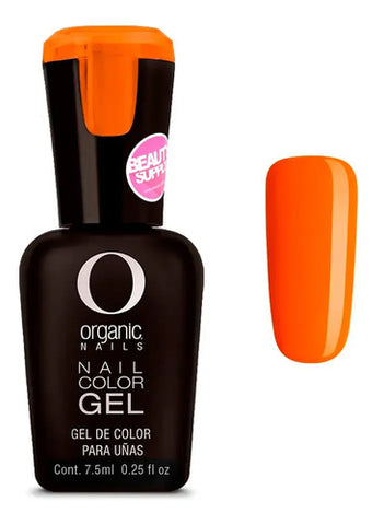 Esmalte Semipermanente Organic De 7.5ml 129 Tangerine