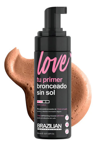 Autobronceante Sin Sol Brazilian Professional 150ml Bronceado Natural Con Guía De Color