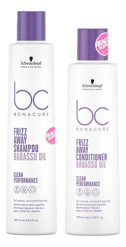 Shampoo 250ml Y Acondicionador 200ml Schwarzkopf Frizz Away