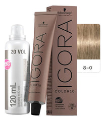 Kit Tinta Igora Color10 Schwarzkopf Con Oxidante, 10 Minutos