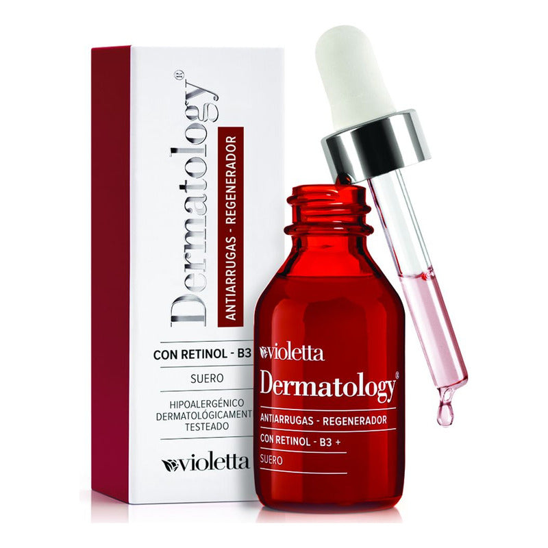 Suero Antiarrugas Dermatology 20ml. Retinol Y Niacinamida