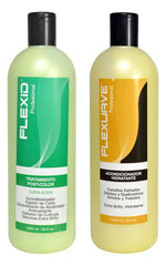 Shampoo Flexuave Post Color Y Bálsamo Revitalizante