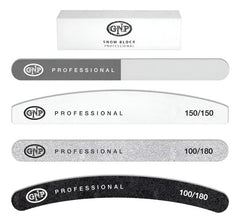 Combo 5 Limas Gnp Profesionales Para Uñas Acrílicas Gel