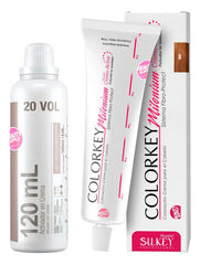 Kit De Tinta Silkey Profesional Colorkey 120g Y Oxidante