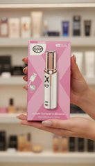 Depiladora Facial Eléctrica Gnp X Recargable Usb. Removedor Portátil Led De Vello Rostro Cejas. Blanco