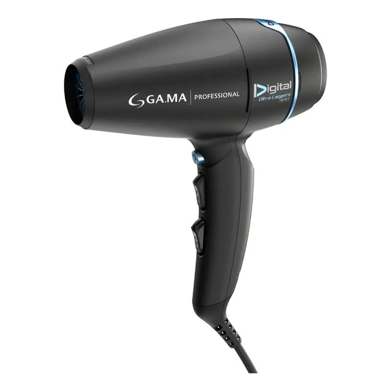 Secador Profesional Gama Bravo 80 Ultra Liviano 2400w Oxy Negro