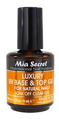 Mia Secret Gel Base Y Top Luxury 15ml. Nice