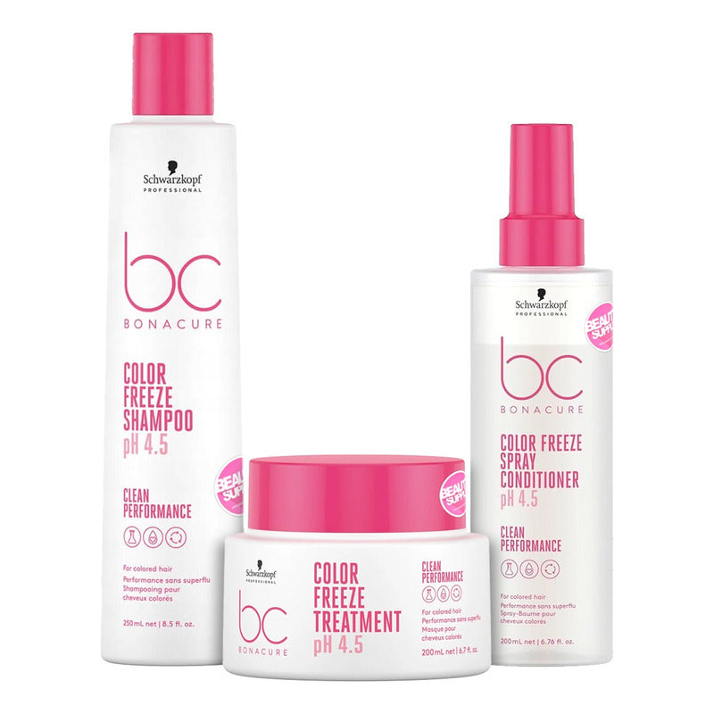 Kit De Shampoo, Acondiconador Y Mascara Schwarzkopf  Freeze