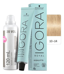 Kit Tinta Igora Royal Highlifts Schwarzkopf Con Oxidante