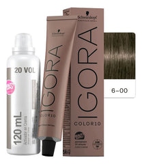 Kit Tinta Igora Color10 Schwarzkopf Con Oxidante, 10 Minutos