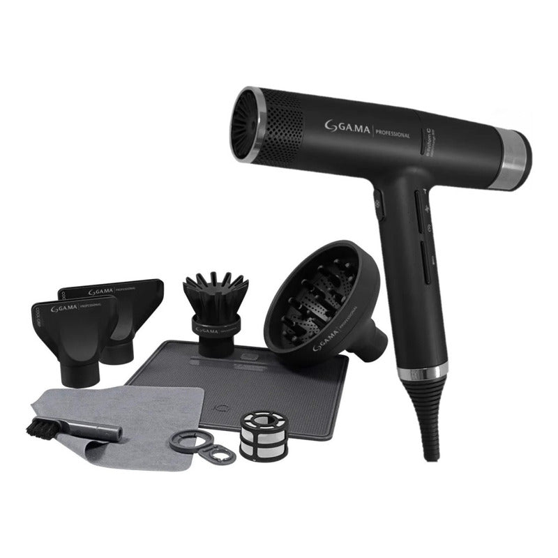 Secador De Pelo Iq3 Perfetto Black Gama Italy Negro