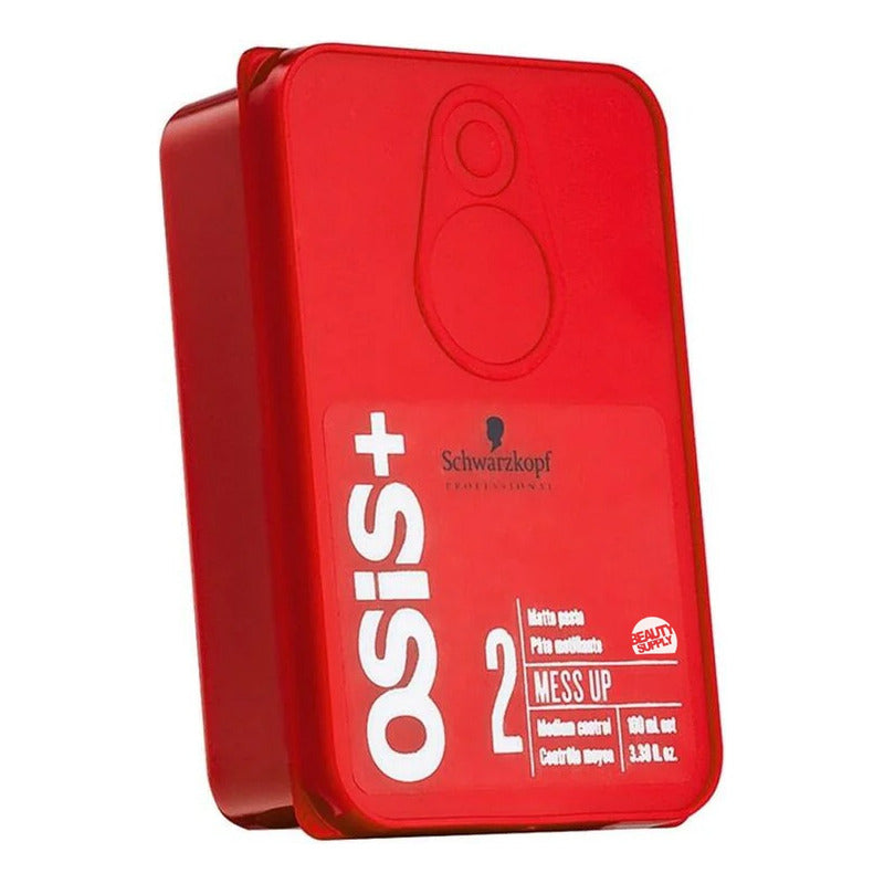 Crema Para Peinar Matte Schwarzkopf Osis+ 100ml Mess Up