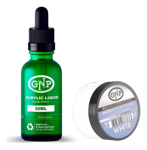 Polvo Acrilico Gnp 15gr Y Monomero 30ml
