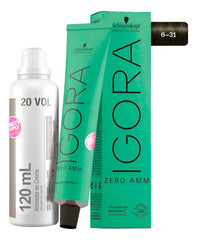 Tinta Igora Zero Amm Schwarzkopf Sin Amoniaco Y Oxidante