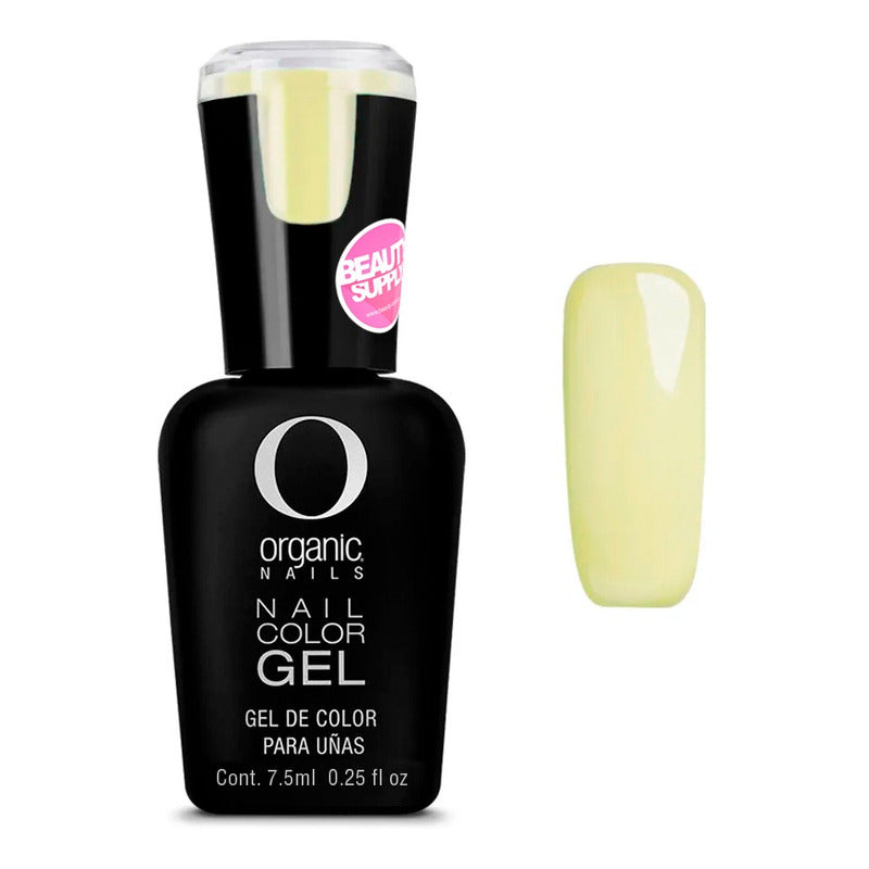 Esmalte Semipermanente Organic De 7.5ml Pastel Yellow