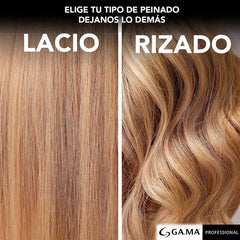 Plancha De Pelo Gama Lumine 235° Digital Con Funda Negro