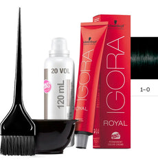 Kit Tinta Igora Royal Schwarzkopf + Bowl, Oxidante Y Pincel