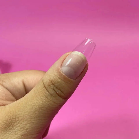 Kit Soft Gel Tips Gnp Con Pegamento, Bond Y Nail Prep