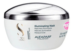 Shampoo Y Mascara Alfaparf Diamond Semi Lino Brillo Extremo