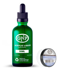 Polvo Acrilico Gnp 7gr Y Monomero Uñas 50ml