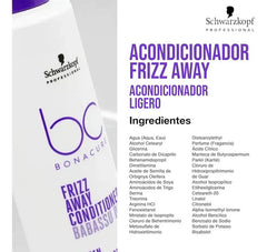 Acondicionador 200ml Schwarzkopf Frizz Away