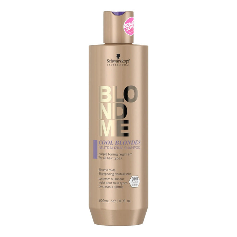 Shampoo Violeta Matizador Schwarzkopf Blondme 300ml