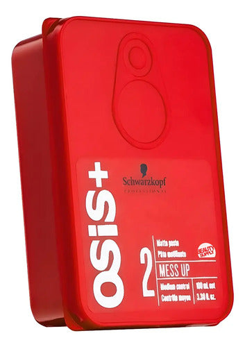Pasta Matte Mess Up Schwarzkopf Osis+ 100ml