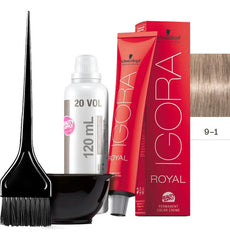 Kit Tinta Igora Royal Schwarzkopf + Bowl, Oxidante Y Pincel