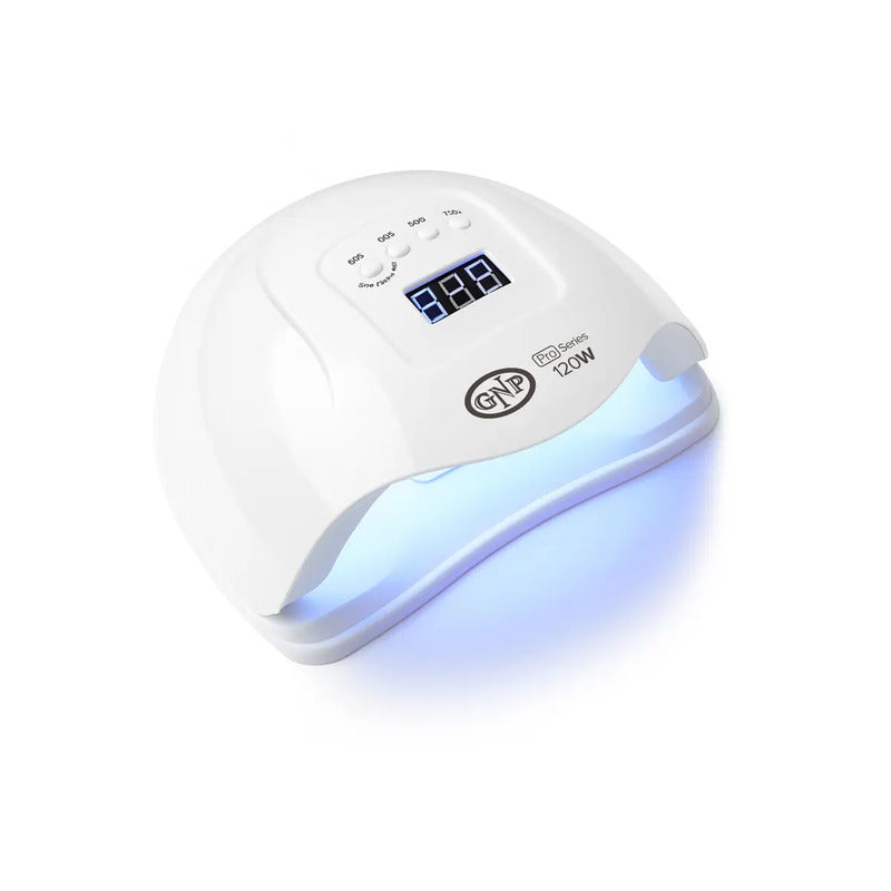 Lampara Uv Gnp 120w Cabina Seca Uñas Manos Pies Gel, Timmer Blanco