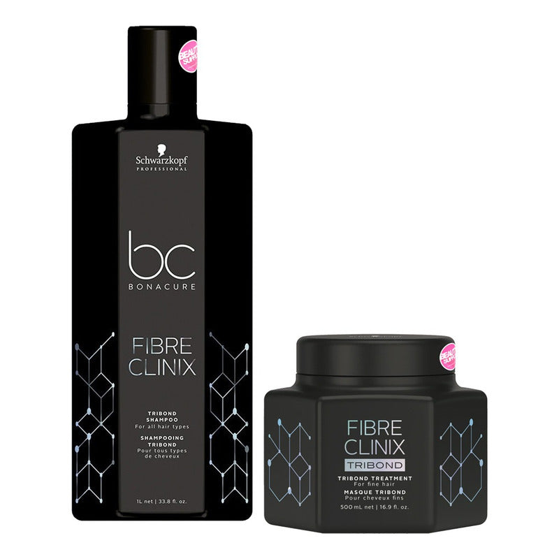 Shampoo Y Mascara Finos Schwarzkopf Fibre Clinix